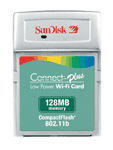 128 Мб CF с поддержкой WLAN от SanDisk