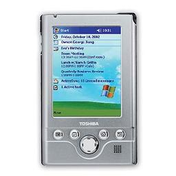 Toshiba представляет новые КПК e750 и e350