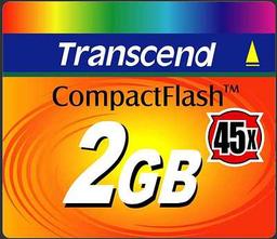 Transcend presents 45х CompactFlash to replace 30х solutions