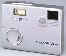 DiMAGE X20 — новая компактная камера Minolta