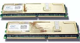 EL DDR PC-3700 Dual Channel Gold 1GB Quad: 1Gb memory kits from OCZ Technology