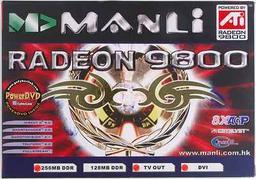 Photo of the day: Manli Radeon 9800 Pro in our lab