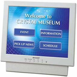 Sharp presents 12" and 15" sensor displays: LL-T1200T and LL-T15TRS