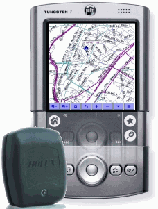 Первые GPS-модули для Tungsten T2