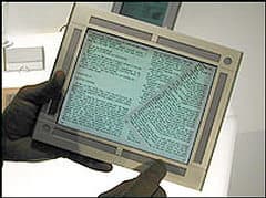 Hewlett-Packard продемонстрировала прототип электронной книги