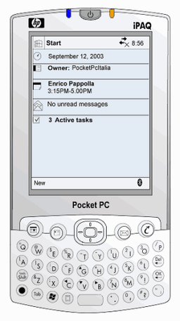 На горизонте – новый КПК HP iPAQ 4350 с клавиатурой и встроенными Wi-Fi/Bluetooth