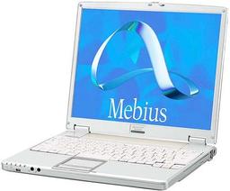 Two more Mebius series notebooks: powered by Athlon XP-M 1800+