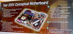 Our report from Computex 2003, ASUS Computer booth (continued): a system of LGA755 (Prescott)
