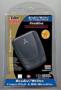 Delkin представляет FireWire ридер для CF I/II/Microdrive