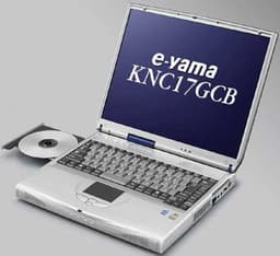 KNC17GCB  a middle-range notebook from iiyama