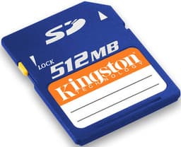Kingston представила 512 Мб флэш-карты SD