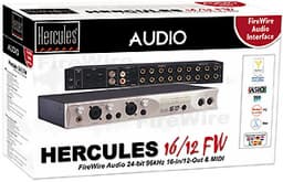 Hercules 16/12 FW: a new studio 24bit/96KHz FireWire mixer