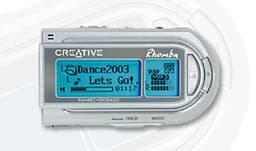 Rhomba: новые MP3-проигрыватели Creative