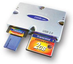 Transcend introduces a new 7-in-1 USB2.0 compliant card reader