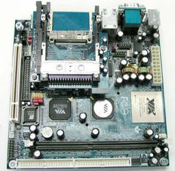 VIA EPIA MII: a new Mini-ITX CardBus-equipped motherboard
