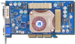 Albatron FX5900XT/V — two graphics cards on the yet unannounced GPU