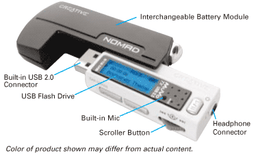 Creative releases 512MB NOMAD MuVo TX player