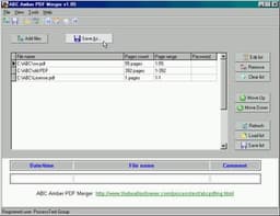 Утилиты: ABC Amber PDF Merger v.1.08