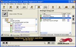 Запись: Acoustica MP3 CD Burner v.4.01 Build 115
