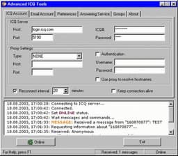 Интернет и сети: Advanced ICQ Tools v.1.2