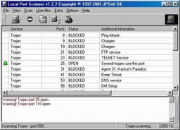 Антивирусы: Local Port Scanner v.1.2.2