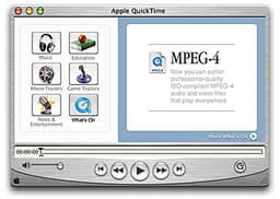 Мультимедиа: QuickTime v.6.2 для Mac