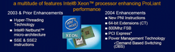 IDF Spring 2004, Craig Barrett states: "<em>Intel&acute;s 64-32 extensions will work on the same platform as AMD64 instructions do</em>"!!