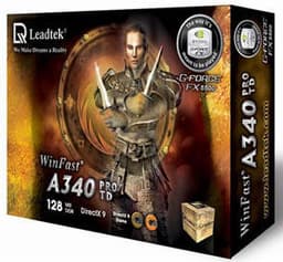 Leadtek releases WinFast A340 Pro TD graphics card on NVIDIA GeForce FX 5500