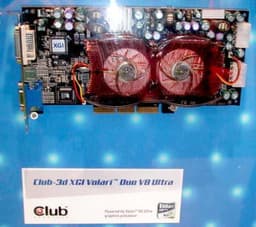 XGI at CeBIT 2004: graphics cards on Volari Duo V8 Ultra, V8, V5