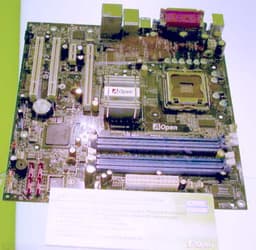 CeBIT 2004: more motherboards, the tour of AOpen, VIA, Chaintech, ECS booths