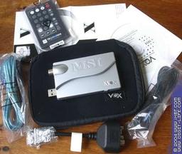 Фото дня: USB-тюнер MSI VOX USB2.0 TV BOX в нашей лаборатории