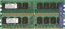Photo of the day: 256MB and 512MB DDR2-533 SDRAM DIMM modules in our lab