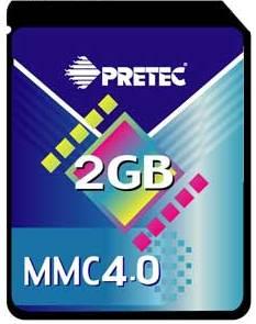 Pretec 2 Гб MMC 4.0 на Computex