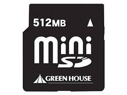 Green House ships 512MB mini-SD cards