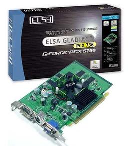 ELSA introduces GLADIAC PCX 736 on GeForce PCX 5750