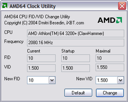 CPU RightMark project releases A64CLK utility for monitoring AMD64 clock rates in real time