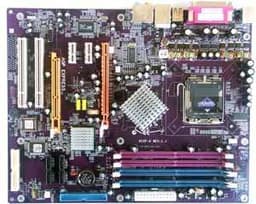 Photo of the day: i915-based motherboard with AGP/PCI-E slots