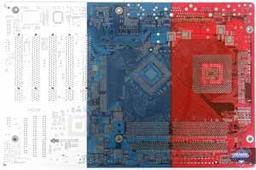 PCB расцветки российского флага от Gigabyte