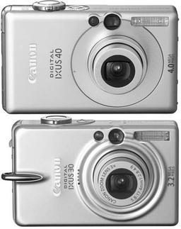 Canon Digital IXUS 40/30 — еще два "цифровых эльфа" Canon
