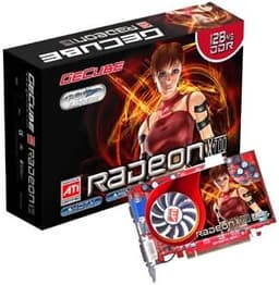 GECUBE RADEON X700 128MB — one of the first cards on the new GPU