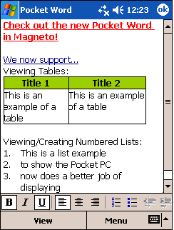 Windows Mobile 2005 (Magneto) — некоторые детали