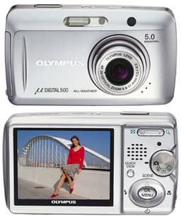 Olympus µDIGITAL 500 — камера с новым ЖК-экраном