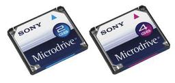Sony Microdrive — не Memory Stick единым...