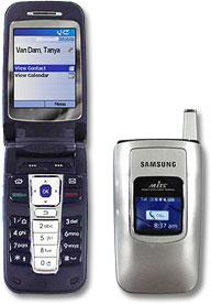 Samsung продвигает телефоны с EV-DO технологией стандарта "3G"