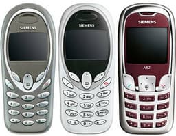 Siemens: A51, A53, A62 — новые модели начального уровня