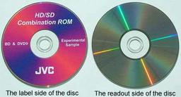 Очередной комбинированный оптический формат: Blu-ray/ DVD-ROM от JVC