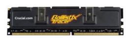 Crucial Ballistix Tracer: more LED lights on overclocker memory
