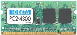I-O Data introduces DDR2-400/533 SDRAM SO-DIMM modules