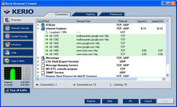 Безопасность: Kerio Personal Firewall v.4.2.0 Beta 5
