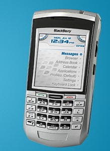 BlackBerry 7100g: новый коммуникатор RIM с клавиатурой SureType